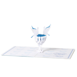 3D Popup Baptism (Doves) Greeting Card