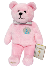 Baptism Bear - Pink