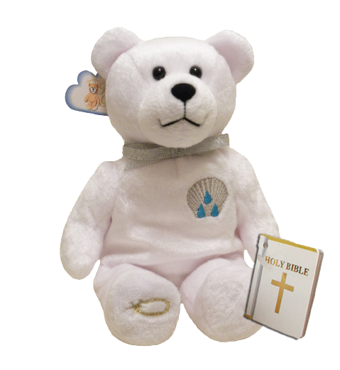 Baptism Bear - White