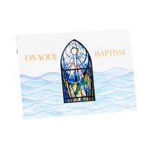 Load image into Gallery viewer, Baptism &quot;God&#39;s Blessings&quot; 3D Stand-Up Greeting Card