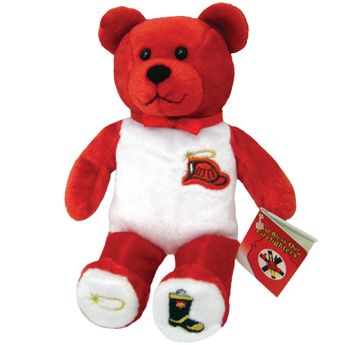 Firefighter 2024 stuffed bear