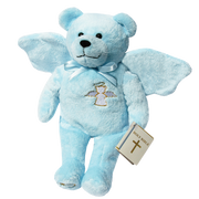 Guardian Angel Bear - Blue