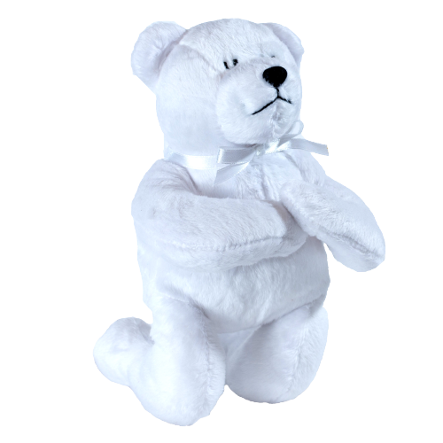 Praying Bear - White