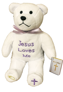 Jesus Loves Me Bear