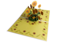 Load image into Gallery viewer, Praying For You 3D Popup &quot;Sunflowers&quot; Greeting Card