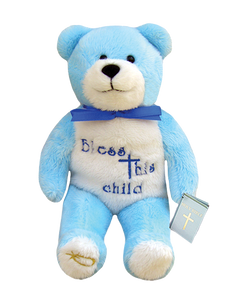 Bless This Child Bear - Blue